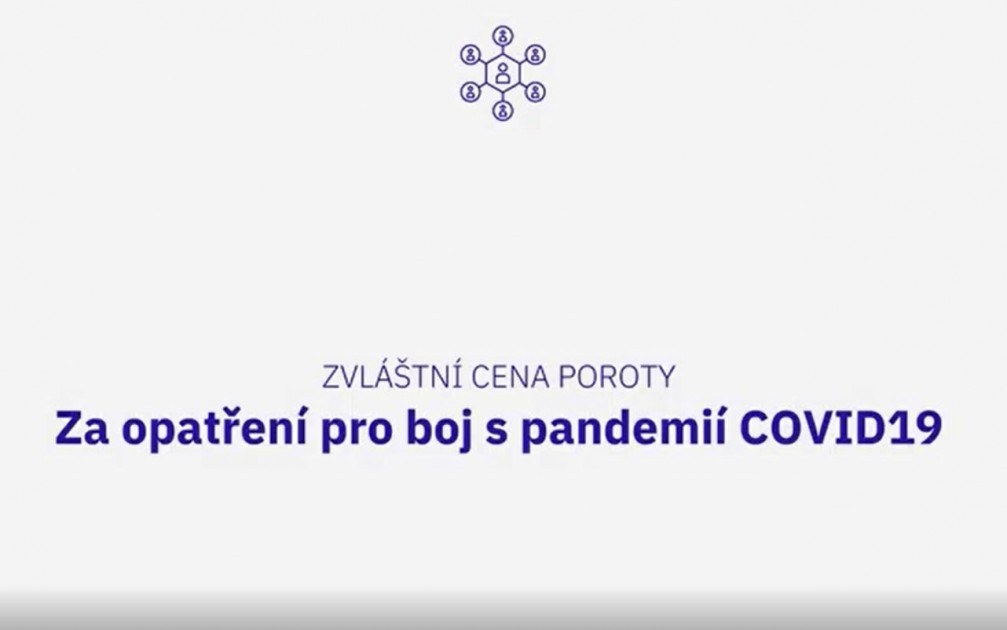 Zvláštní cena poroty "Za opatření pro boj s pandemií COVID-19