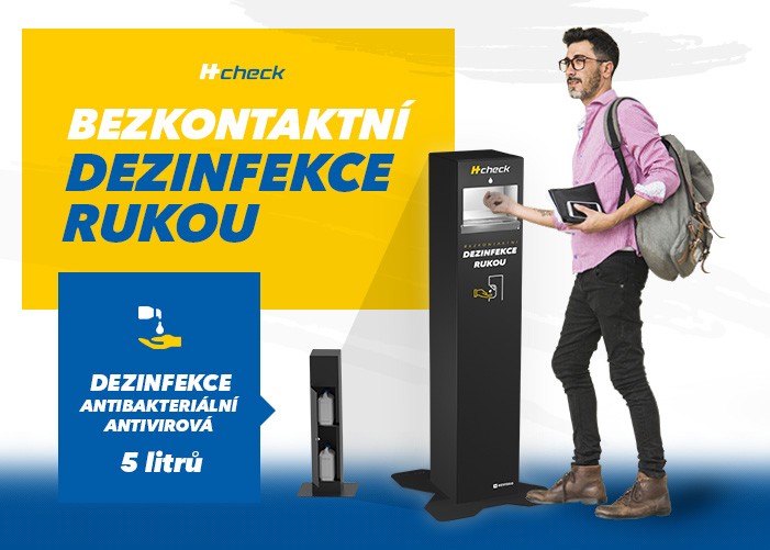 Bezkontaktní dezinfekce rukou