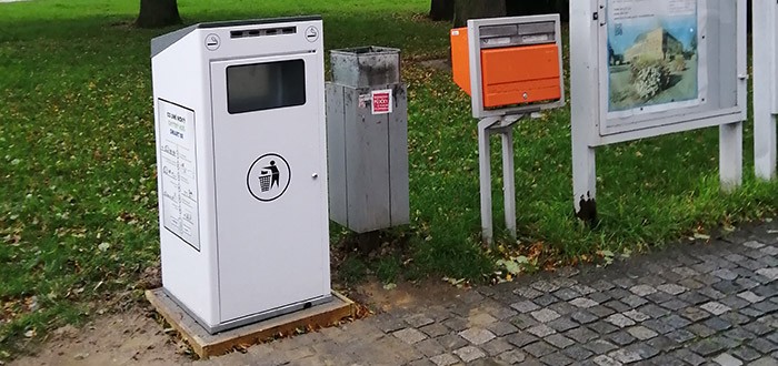 Chytré koše Smart be ve Zlíně